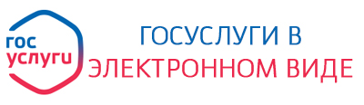 Logo-Госуслуги в электронном виде